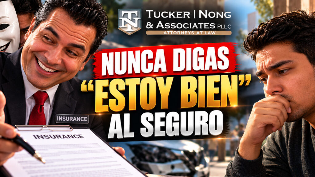 Nunca digas “Estoy bien” al seguro